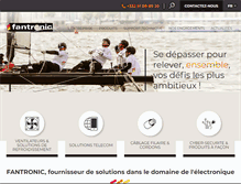 Tablet Screenshot of fantroniccomposants.fr